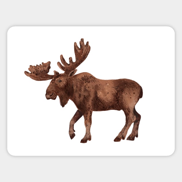 Moose! Sticker by SWON Design